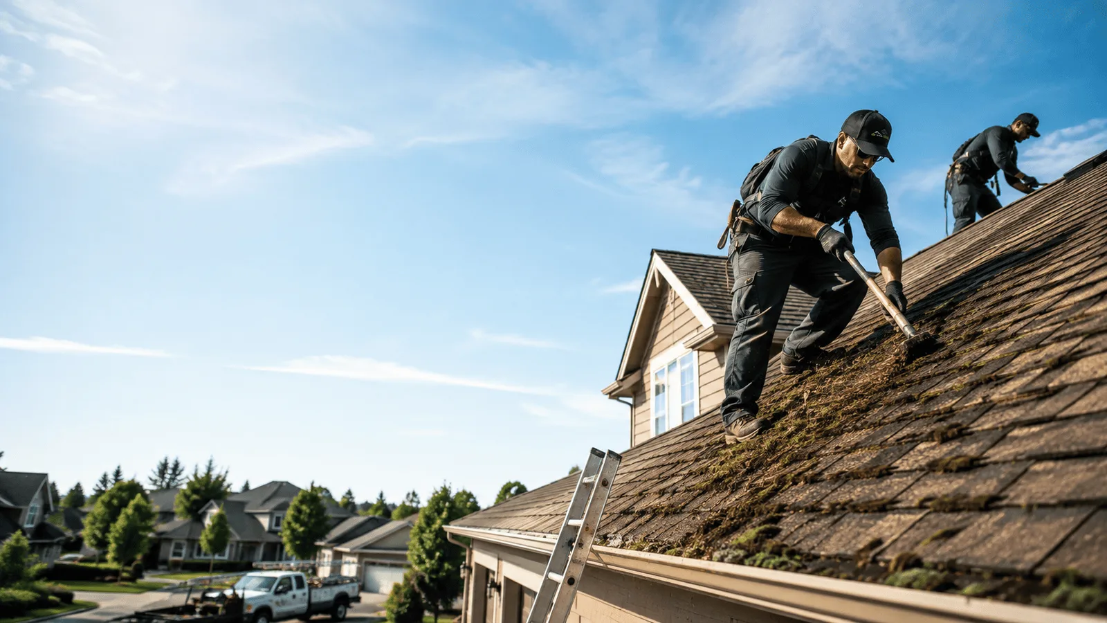 Roof Moss Removal in Bend, OR near me